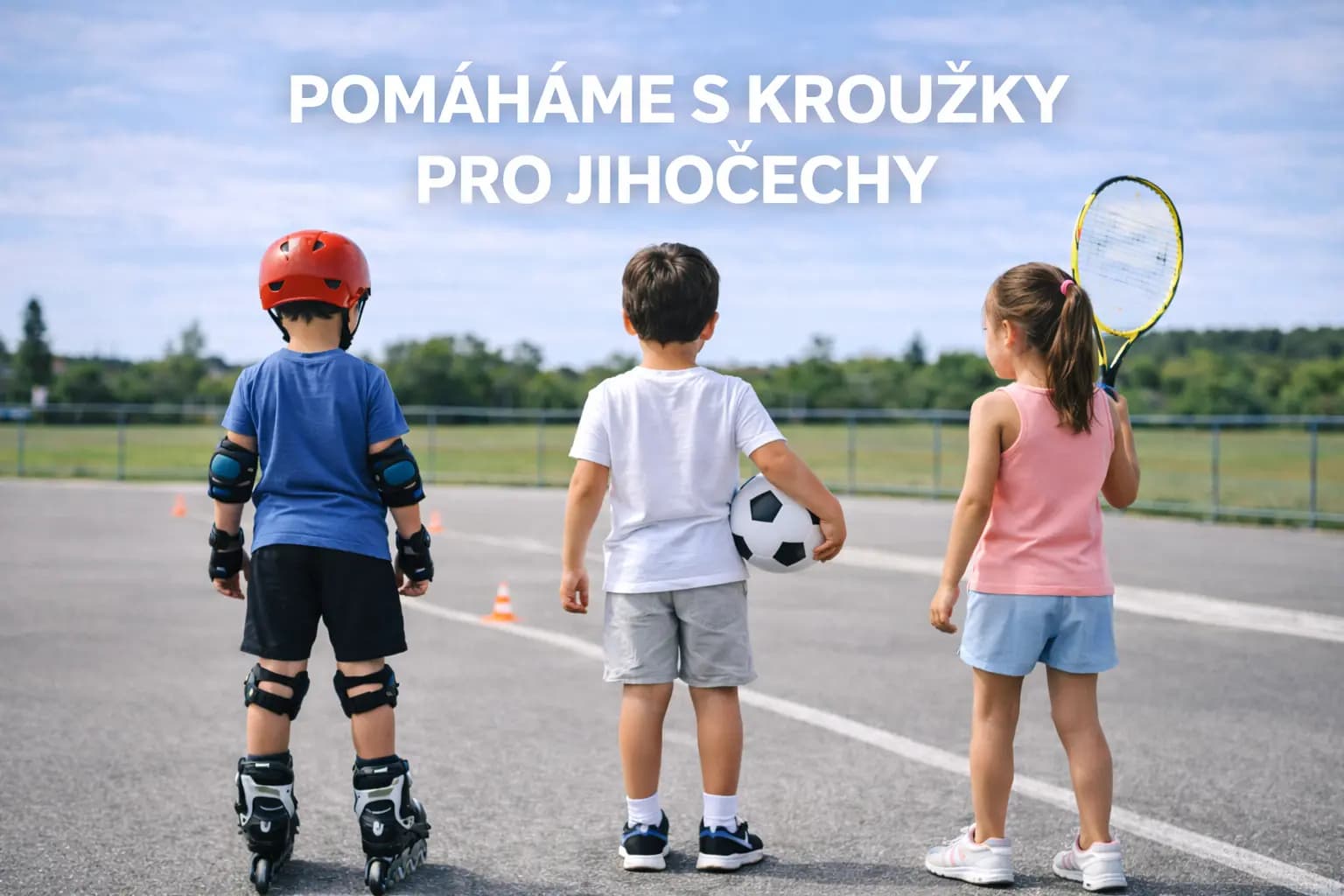 Pomáháme s kroužky logo